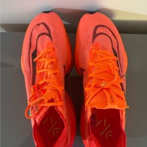 Nike Neon Orange Running Shoes